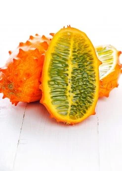 Sow Exotic Kiwano, Orange (Cucumis Metuliferus)