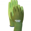 Terrebonne Bamboo Rubber Palm Glove Garden Tools