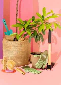 Terrebonne Bamboo Rubber Palm Glove Garden Tools